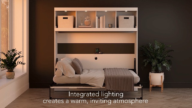 6308 霊璧石 桐箱付 『瑞雲』 横30(cm) 8.48kg太湖石 Amazon.com: Bestar Queen Size Horizontal Murphy Bed with Charging